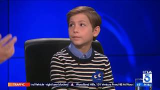 Jacob Tremblay Reveals Why he Pursued his Part in quotWonderquot [upl. by Reilly]