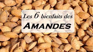 Les 6 bienfaits des amandes [upl. by Ardeed]