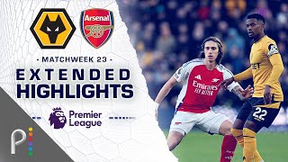 Wolves v Arsenal  PREMIER LEAGUE HIGHLIGHTS  1252025  NBC Sports [upl. by Ahael765]