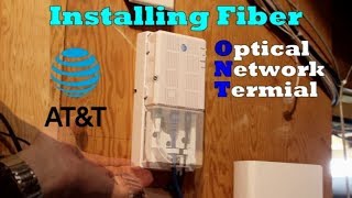 ATampT Fiber Installation [upl. by Arodaeht845]