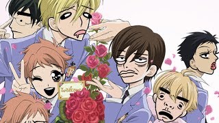 Ouran High School Host Club English Dub Bloopers Illustrated [upl. by Asusej600]