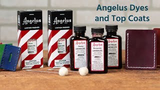 Angelus Dyes and Top Coats [upl. by Onibas]