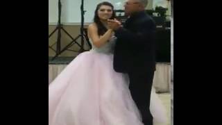 Granddaughter  grandfather dance Mikaylas Quince [upl. by Cassi940]