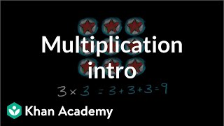 Intro to multiplication  Multiplication and division  Arithmetic  Khan Academy [upl. by Herod357]