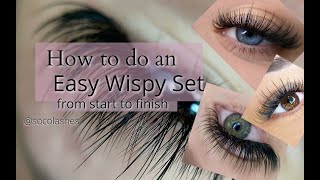 Wispy Lash Map Tutorial  Let’s Lash Together with Jena Cash [upl. by Penney607]