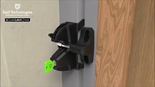 DampD Technologies LokkLatch® PLUS Installation [upl. by Einnahpets]