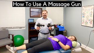 How To Use A Massage Gun [upl. by Lrad]