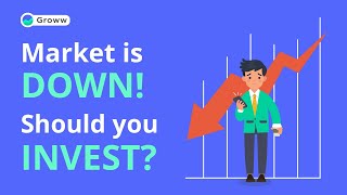 Market Today Why Market is Down  Should you Invest in Stocks When Market is Down  Stock Market [upl. by Tenneb]