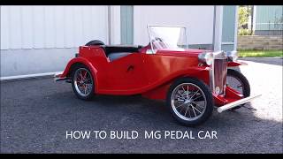 MG 1934 PEDAL CARjiipee calibraman built by pappa hoppa [upl. by Esirehs]