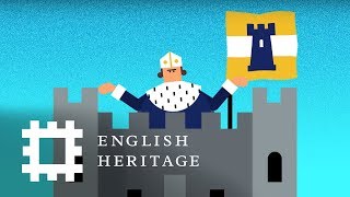 A Mini Guide to Medieval Castles  Animated History [upl. by Annoirb982]