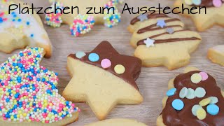 Butterplätzchen zum Ausstechen →🎄 [upl. by Radferd]