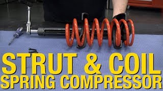 Macpherson Strut and Coil Spring Compressor  How to Use a Spring amp Strut Compressor  Eastwood [upl. by Surbeck575]