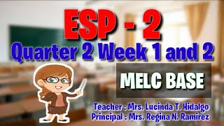 ESP2 Quarter 2 Week 1 and 2 MELC BASE [upl. by Seravaj885]