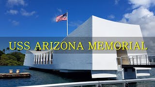 Arizona Memorial 🌈 Pearl Harbor Historic Sites 🌴 Hawaii 4K [upl. by Charlotte]