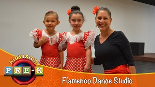 Flamenco Dance Studio  Virtual Field Trip  KidVision PreK [upl. by Yatnahc]