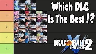 Xenoverse 2 Best DLC Ever DLC Pack Tierlist [upl. by Carmelo]