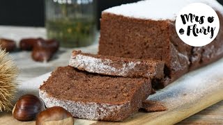 Saftiger MarroniKastanien Kuchen ohne Mehl  glutenfrei  Kastanienkuchen [upl. by Ahtreb757]