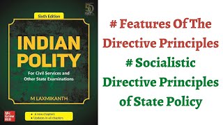 V35 Features of DPSP Socialistic Directive Principles of State Policy Polity by M Laxmikanth [upl. by Danell313]