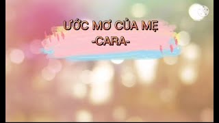 KARAOKE có giọng người mẹ  Ước Mơ Của Mẹ  CARA beat gốc [upl. by Eiddal]