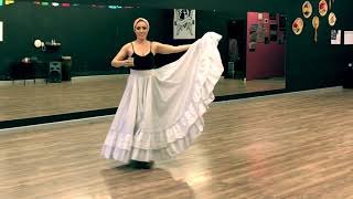 Folklorico Tutorial “La Bruja” [upl. by Gayleen]