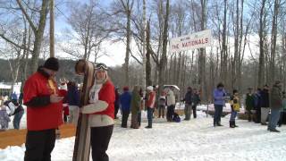 US National Toboggan Championships  Camden Maine [upl. by Wohlert264]