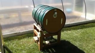 How to make a rotating composter [upl. by Chandos]