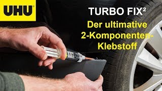 UHU Turbo Fix²  Der ultimative 2KomponentenKlebstoff [upl. by Bowlds]