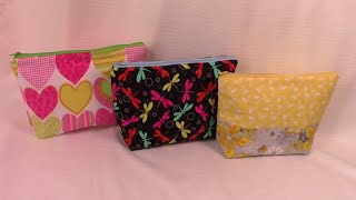 Beginners Cosmetic Bag  The Sewing Room Channel [upl. by Dianne104]