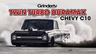 Custom Duramax Chevy C10 [upl. by Suoiluj]