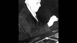 Walter Gieseking plays Bach Chromatic Fantasia and Fugue in D minor BWV 903 [upl. by Merp]