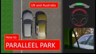 How to PARALLEL PARK The easiest driving lesson for the UK and Australia [upl. by Atthia671]