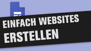 Website erstellen kostenlos mit Google Sites Tutorial [upl. by Adnavoj]