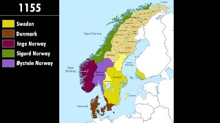 History of Scandinavia Every Year [upl. by Philender133]