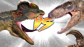 Dilophosaurus VS Utahraptor Who Would Win [upl. by Dardani]