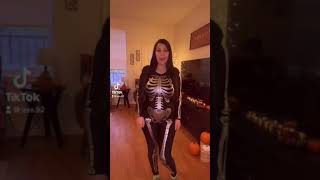 Pamela pumpkin Halloween workout pamelapumkinhalloweenworkouttiktok [upl. by Warfourd]