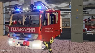 Emergency Call 112 – Vienna Fire Truck Responding 4K [upl. by Elfreda]