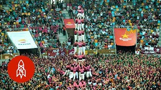 Behold the Human Towers of Catalonia [upl. by Anaihr]