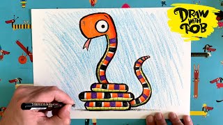 DrawWithRob 41 Snake [upl. by Sansone]