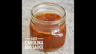 Eastern Carolina BBQ Sauce  Carolina Vinegar Barbecue Sauce Recipe [upl. by Annasiul]