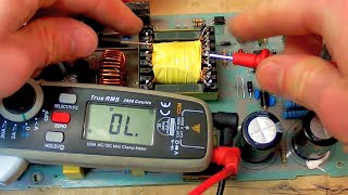 12V 50A 600W power supply  failure analysis amp transformer autopsy [upl. by Pesek]