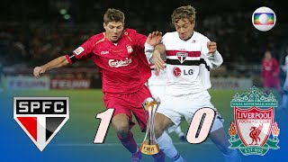 SÃO PAULO X LIVERPOOL MELHORES MOMENTOS  MUNDIAL 2005 FIFA WORLD CLUB CUP [upl. by Enitsed]