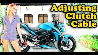 How to Adjust Clutch on Motorcycle [upl. by Lam]