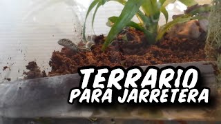 Como hacer un terrario Serpiente Jarretera [upl. by Knight]