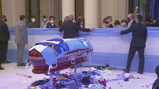 LIVE Argentina mourns Diego Maradona with a wake at the presidential palace in Buenos Aires [upl. by Ekul]