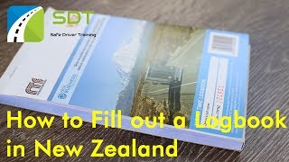 How to fill out a Logbook in NZ [upl. by Sakram]