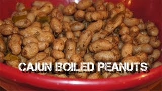 How To Cook Cajun Boiled Peanuts [upl. by Angelle300]