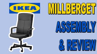 IKEA MILLBERGET Desk Chair Assembly amp Review  Clueless Dad [upl. by Kinsman]