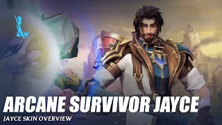 Arcane Survivor Jayce  Wild Rift [upl. by Norda873]