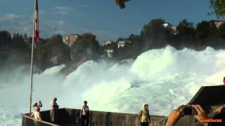 Rhine Falls Schaffhausen  Switzerland  Travel video vlog calatorie  HD [upl. by Eglantine]