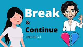 31 Break and Continue statement in C Programming  Guaranteed Placement Course  Lecture 31 [upl. by Dielu]